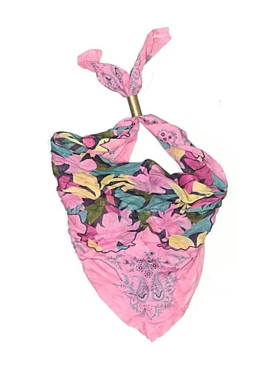 Pre-owned Chan Luu Scarf In Pink