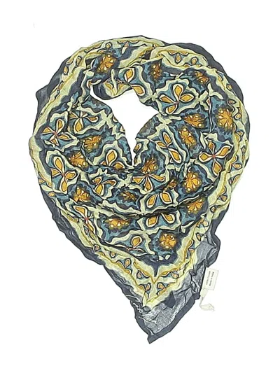Pre-owned Chan Luu Scarf In Teal