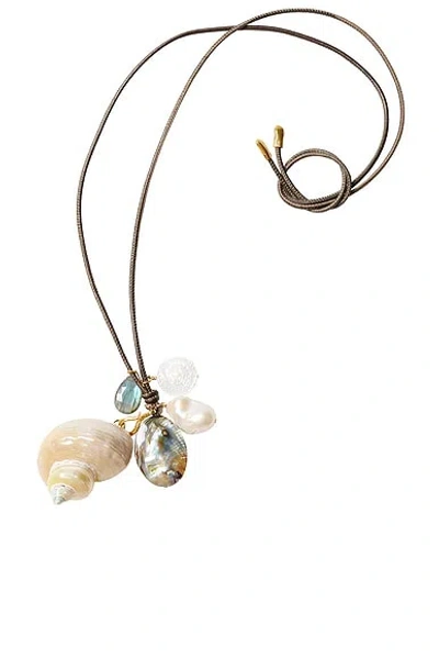 Chan Luu Shell Pendant Necklace In Multi