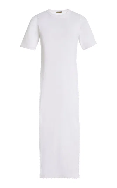 Chan Luu Tunic Cotton Tee In White