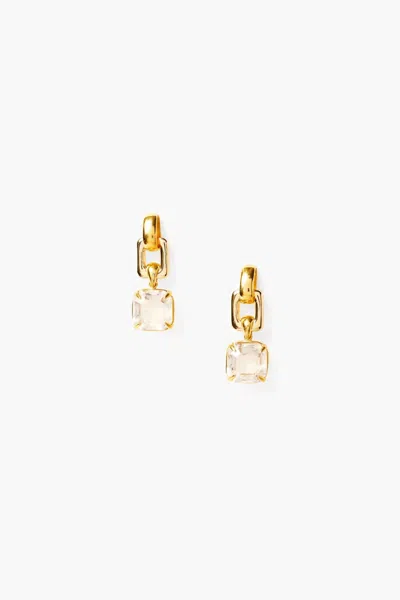 Chan Luu Women's Ellis Earrings In Crystal Gold In Multi