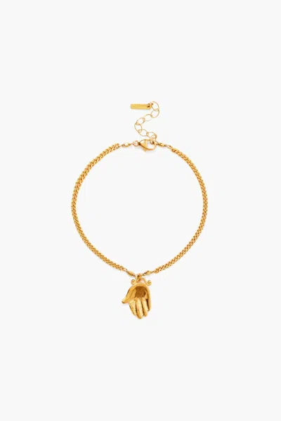 Chan Luu Women's Giving Hand Charm Bracelet In Gold