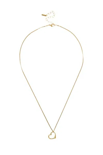 Chan Luu Women's Heart Charm Necklace In Gold