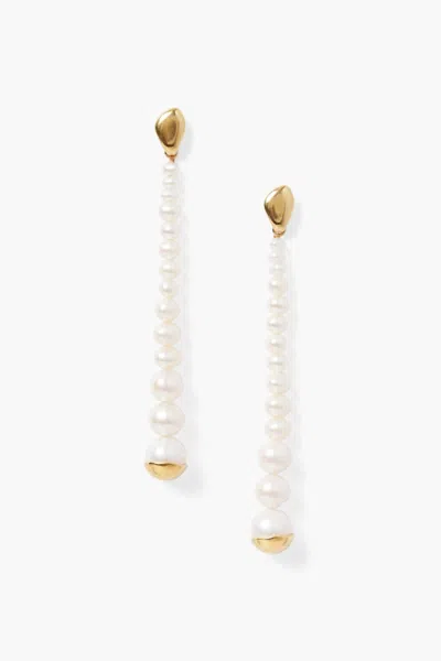 Chan Luu Women's Marion Drop Earrings In White