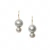 Chan Luu Women's Phoebe Drop Earrings In Grey Pearl In Multi
