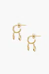 Chan Luu Women's Suleyma Hoop Earrings In Yellow Gold In Gold