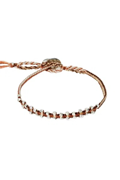 Chan Luu Women's Woven Bracelet In Brown Mix
