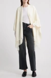 Chan Luu Wool & Cashmere Ruana In Neutral