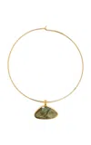 Chan Luu Yasmine Labradorite Gold-plated Necklace