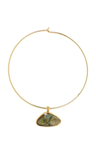 Chan Luu Yasmine Labradorite Gold-plated Necklace