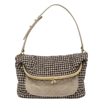 Pre-owned Chanel - Grey Wool Shoulder Bag ()