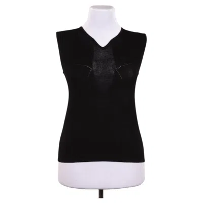 Pre-owned Chanel 03p Top/blouse. Rare Vintage Collection. In Black
