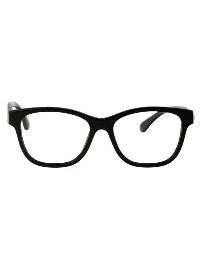 Pre-owned Chanel 0ch3443 Glasses In C760 White