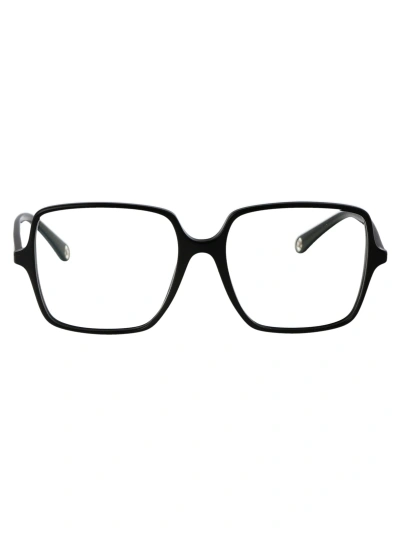 Pre-owned Chanel 0ch3448 Glasses In C622 Black