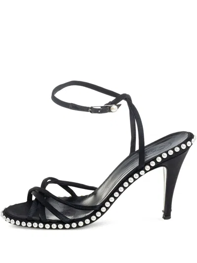 Pre-owned Chanel 100mm Strappy Sandals