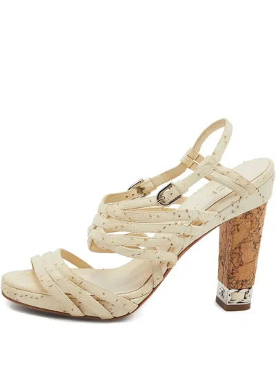 Pre-owned Chanel 115mm Leather Sandals