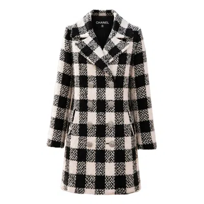 Pre-owned Chanel 11k$ New Paris / Rome Runway Tweed Jacket 36 Fr In Black
