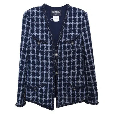Pre-owned Chanel 11k$ Paris /dallas Star Studded Tweed Jacket In Black