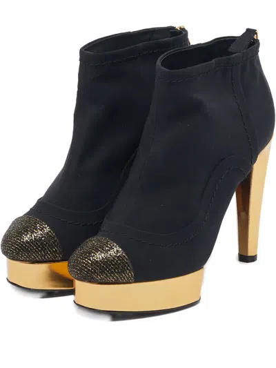 Pre-owned Chanel 120mm Platform Boots