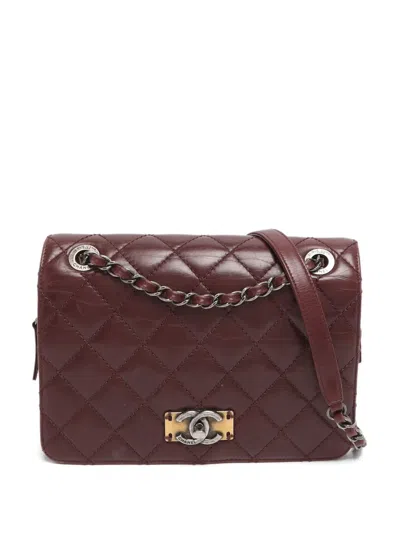 Pre-owned Chanel 1222016 Burgundy In Red