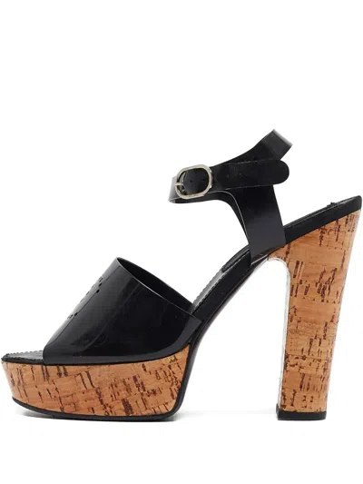 Pre-owned Chanel 125mm Perforated-logo Sandals