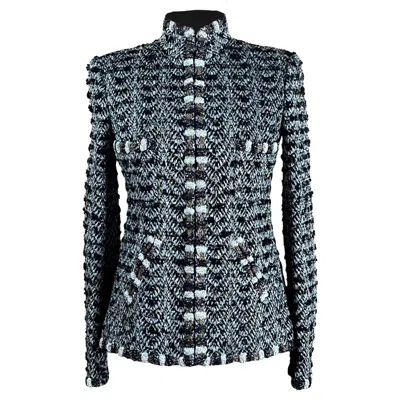 Pre-owned Chanel 13k$ Paris / Bombay Runway Tweed Jacket 38 Fr In Black