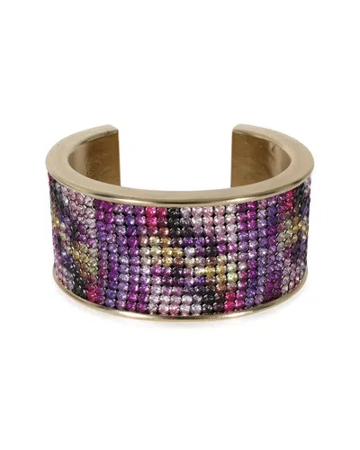 Pre-owned Chanel 15 S Plated Bracelet (authentic Pre-loved)