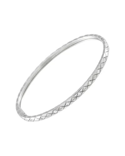 Pre-owned Chanel 18k 0.36 Ct. Tw. Diamond Bracelet (authentic Pre-loved)