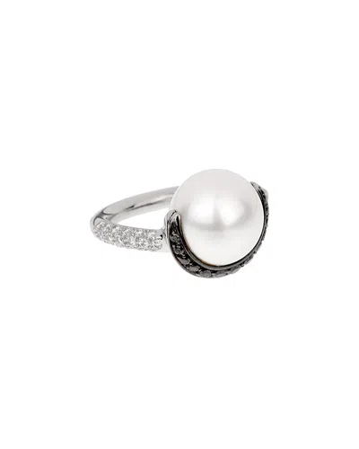 Chanel 18k 0.55 Ct. Tw. Diamond Ring (authentic Pre-loved) In Silver