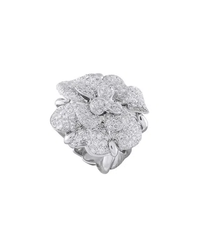 Pre-owned Chanel 18k 3.45 Ct. Tw. Diamond Ring (authentic Pre-loved)