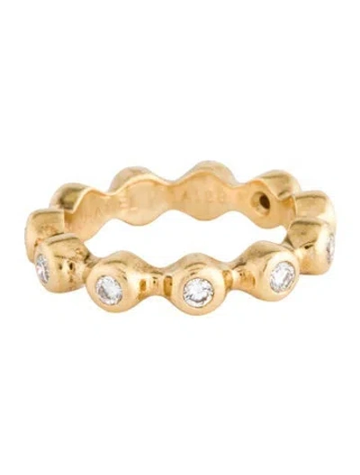 Pre-owned Chanel 18k Diamond Boules Ring In Multi