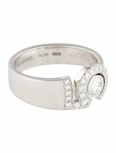 Pre-owned Chanel 18k Diamond Eternal N°5 Ring In Multi