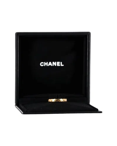 Pre-owned Chanel 18k Mini Coco Crush Ring (authentic Pre-loved)