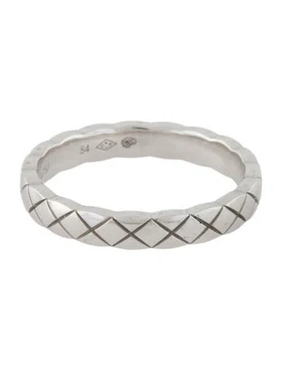 Pre-owned Chanel 18k Mini Coco Crush Ring In Multicolor