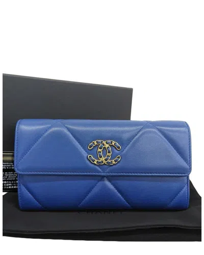 Chanel 19 Long Flap Wallet (authentic Pre-loved)
