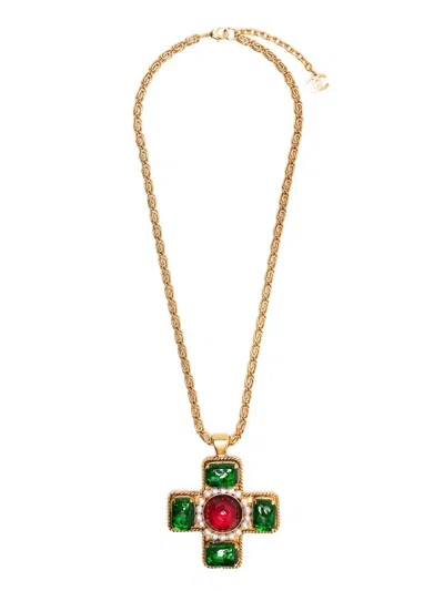 Pre-owned Chanel 1984 In Gold