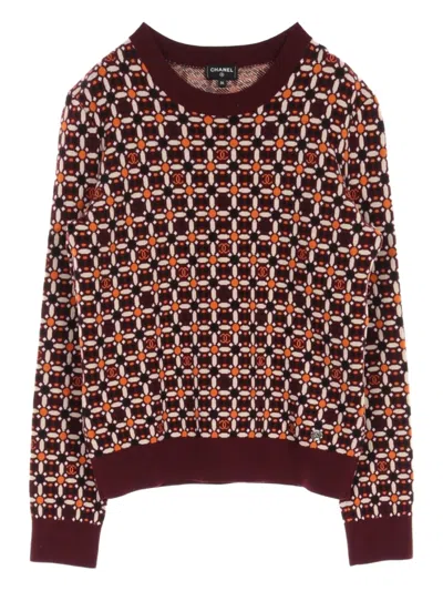 Pre-owned Chanel 1986-1988 Coco Mark Sweater