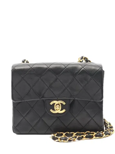 Pre-owned Chanel 1986-1988 Mini Matelassé Crossbody Bag