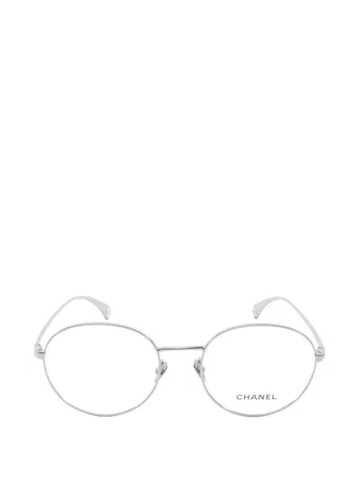 Pre-owned Chanel 1986-1988 Oval-shape Glasses
