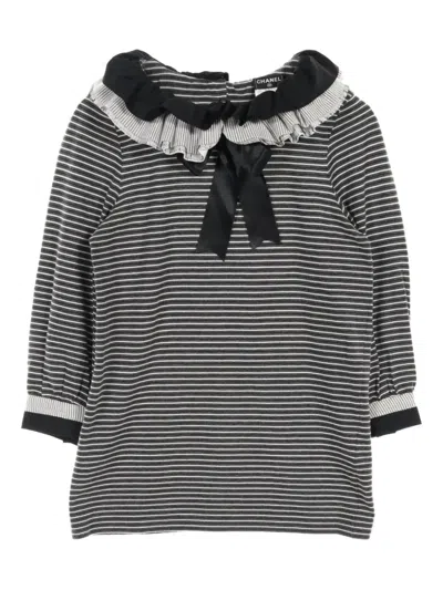 Pre-owned Chanel 1986-1988 Striped Top