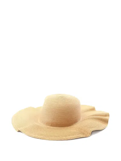 Pre-owned Chanel 1986-1988 Wide-brim Hat In Neutral