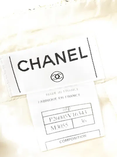 Pre-owned Chanel 1986-1988s Coco Tweed Mini Skirt In Pink