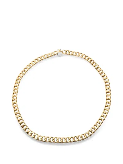 Pre-owned Chanel 1986-1988 Curb Chain Belt In Gold