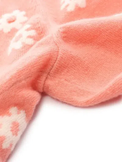 Pre-owned Chanel 1986-1988 Flower Cardigan In Pink