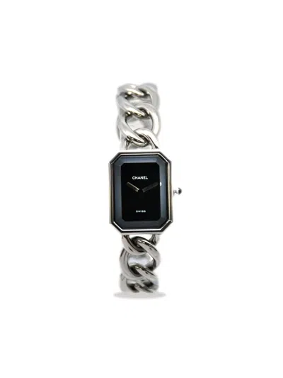 Pre-owned Chanel 1987  Première 20mm In Black