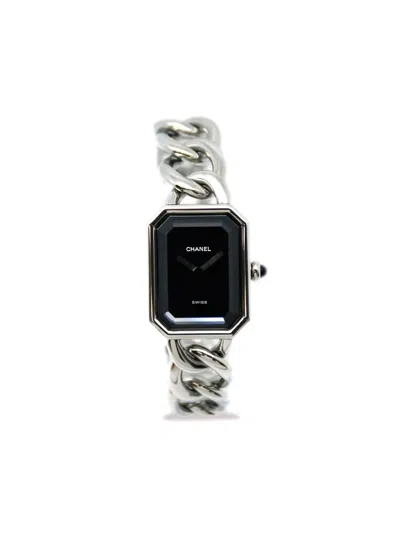 Pre-owned Chanel 1987  Première 20mm In Black