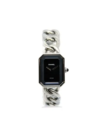 Pre-owned Chanel 1987  Premiere 20mm In Black