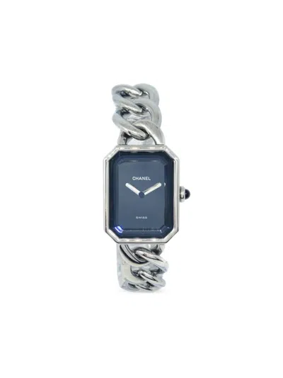 Pre-owned Chanel 1987  Premiere 26mm In Black