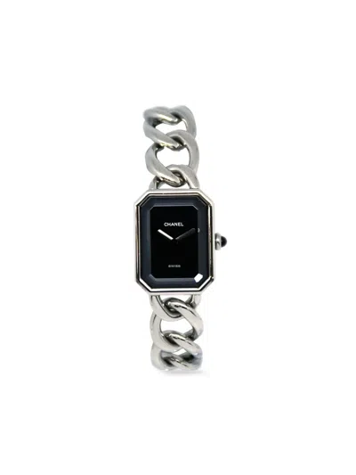 Pre-owned Chanel 1987 Première 20mm In Black
