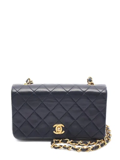 Pre-owned Chanel 1989-1991 Mini Matelassé Flap Shoulder Bag